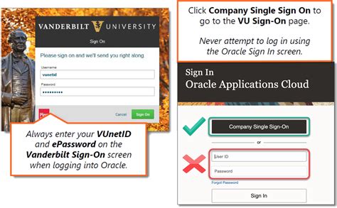 vanderbilt login.